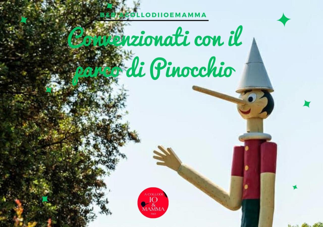 Bed and breakfast A Collodi Io & Mamma100 M Dal Parco Di Pinocchio Extérieur photo